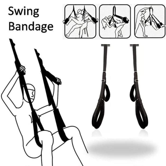 Borgol Bulu Cinta Bondage Set Aksesoris Lingerie handcuff Tali Ikat