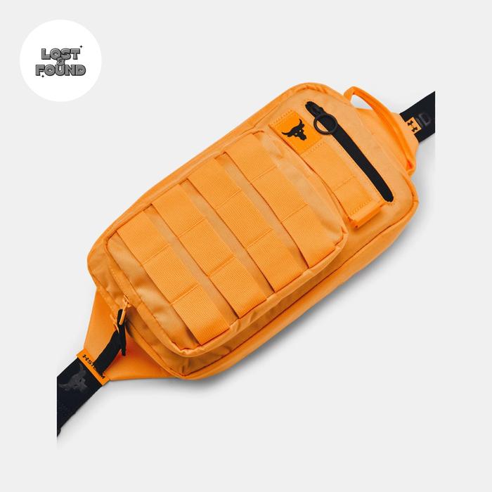 UNDER ARMOUR PROJECT ROCK WAIST BAG ORANGE