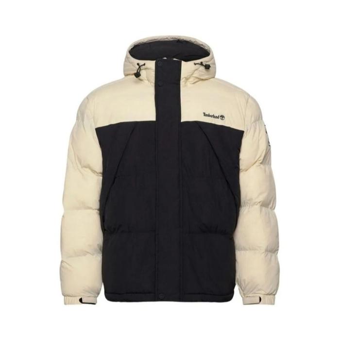 jaket pria Timberland durable puffer original beigde color