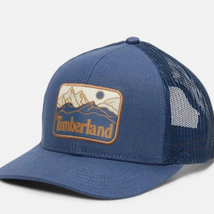 Topi Timberland original blue color