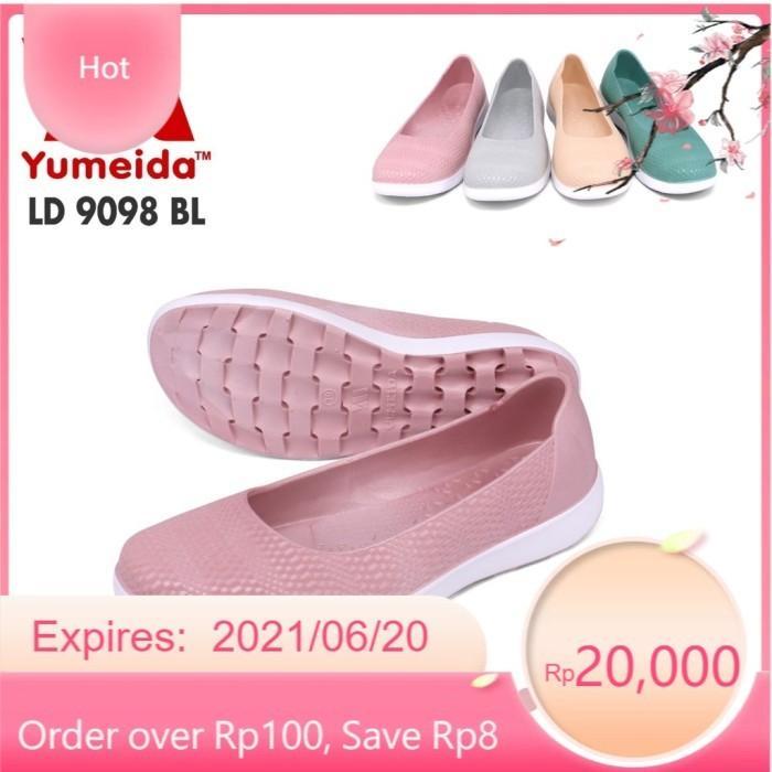 sepatu wanita yumeida karet LD 9098