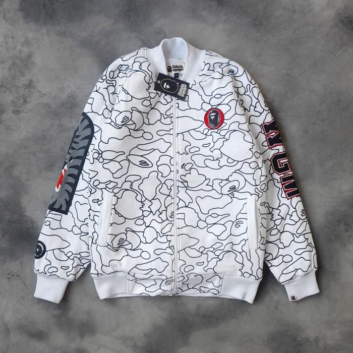 varsity jacket a bathing ape anniversary