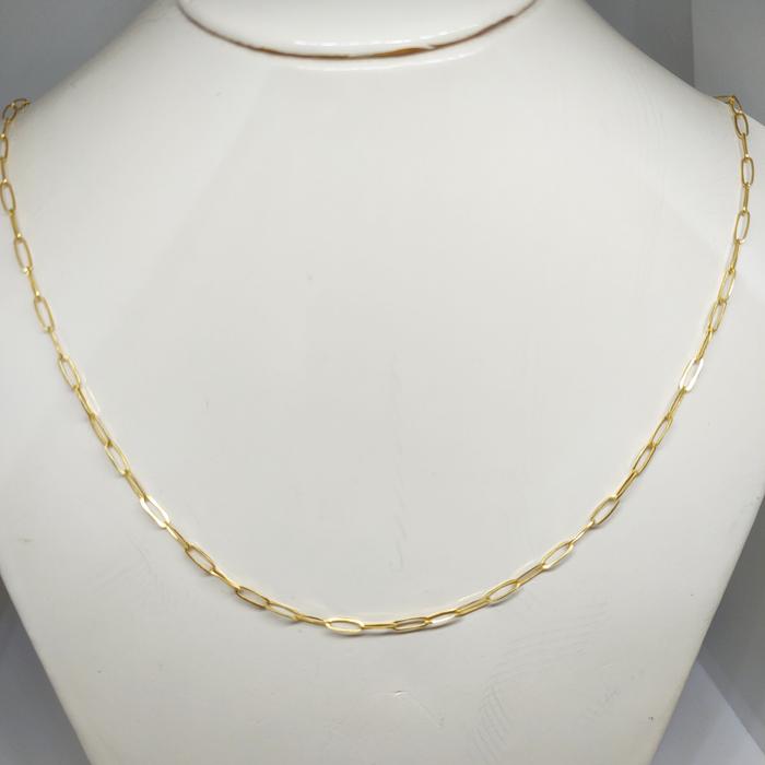 kalung emas 16K model van cleef gold elegan hwt 700 berat 2.5 gr