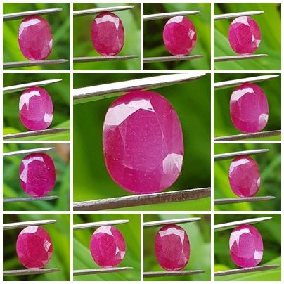 NATURAL RUBY FREE SERTIFIKAT