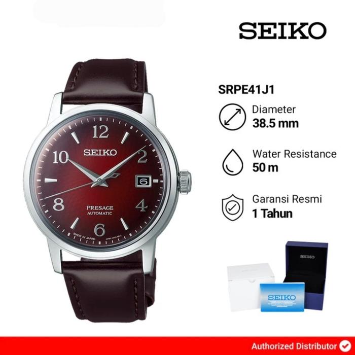 Jam Tangan Pria SEIKO Persage SRPE41J1 Original Garansi Resmi