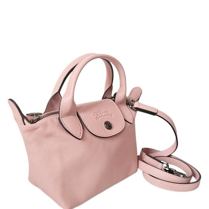 Tas Longchamp Cuir Xs Pink Original