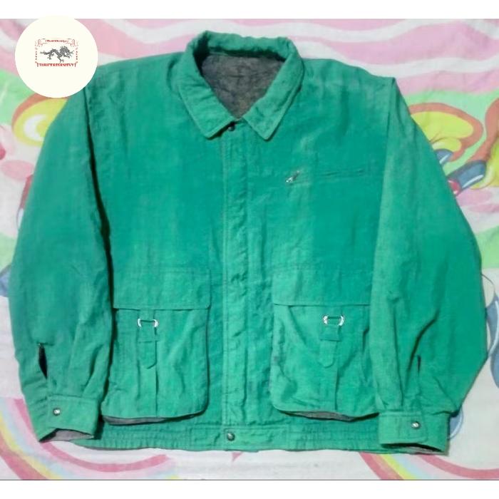 Jaket Vintage Harrington Reversibel Corduroy Second
