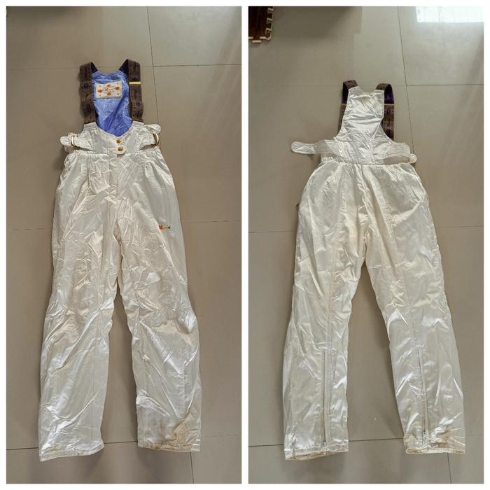 jumpsuit snow ski phenix putih