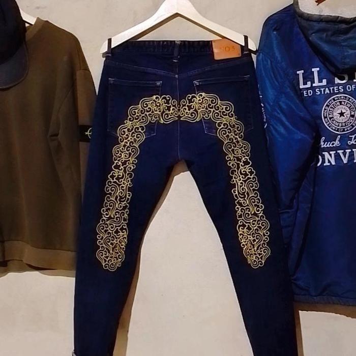 Celana jeans evisu biglogo second original