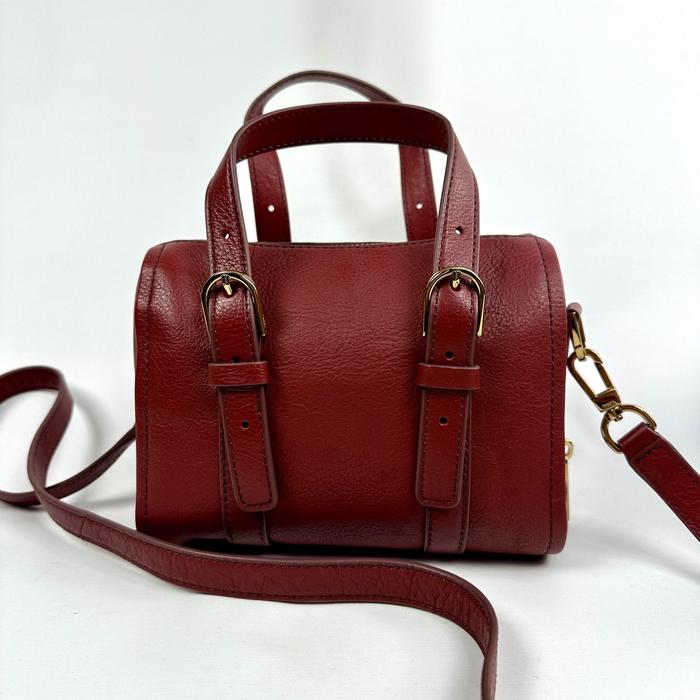 tas wanita fossil carlie mini scarlet bc