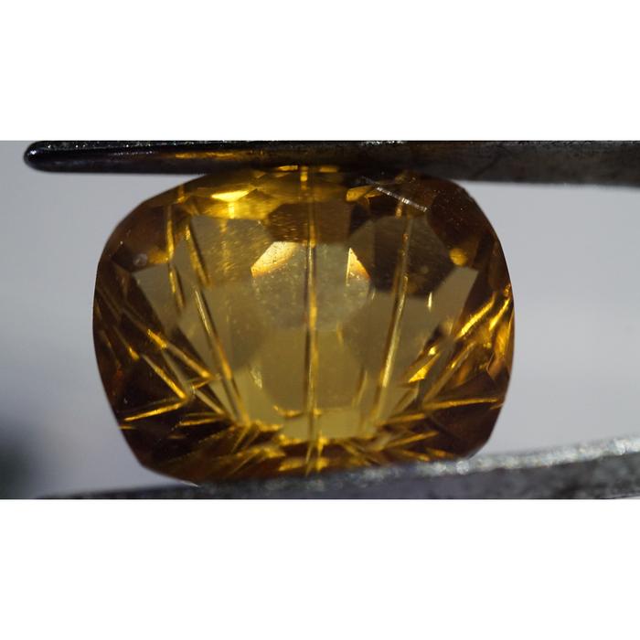 Batu Permata Citrine Kuning Asli Memo Original