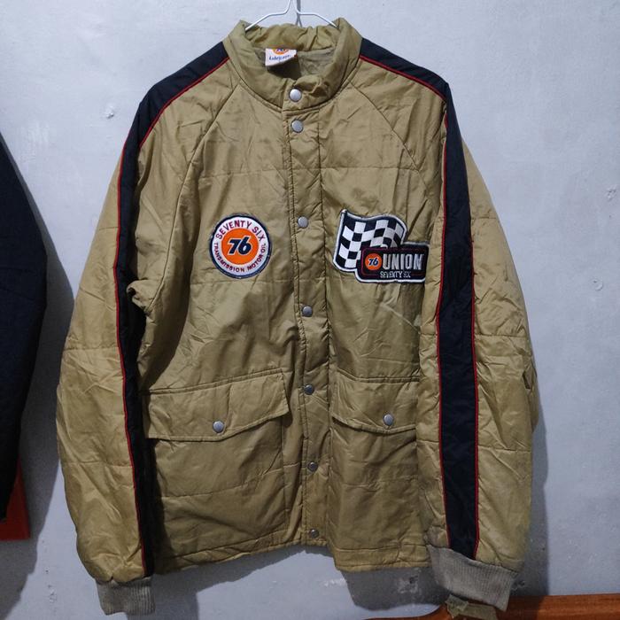 Jaket puffer union 76 vintage