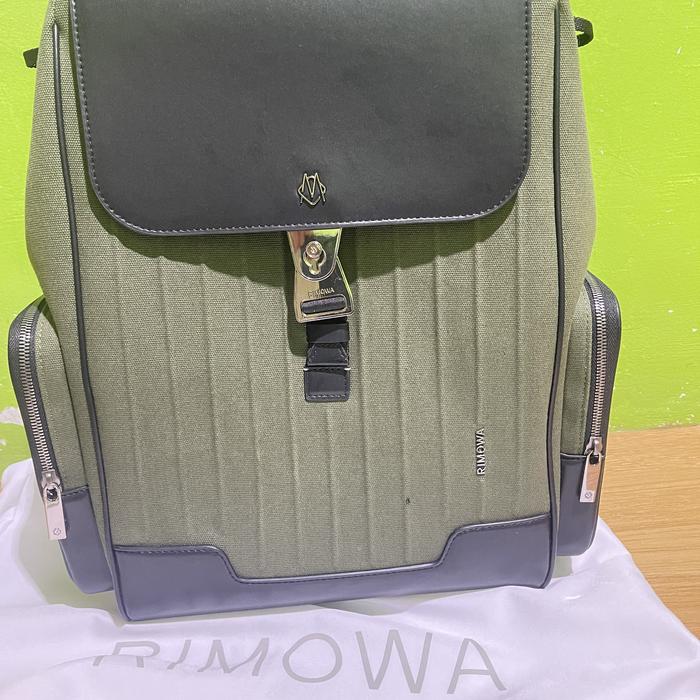preloved backpack rimowa army