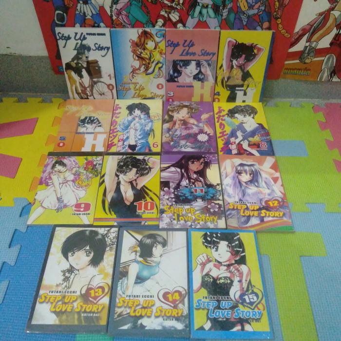 komik full set tamat futari ecchi step up love story segel