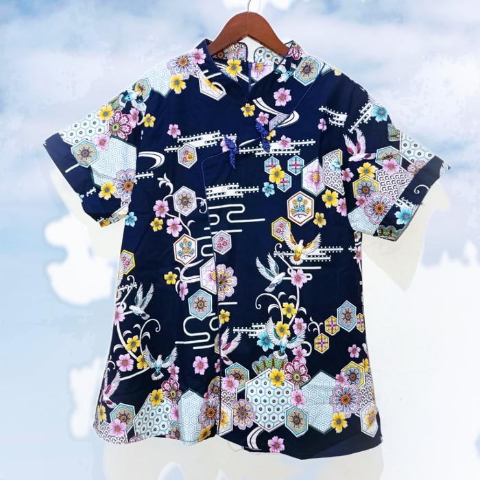 atasan cheongsam / cheongsam modern / cheongsam street / blouse wanita