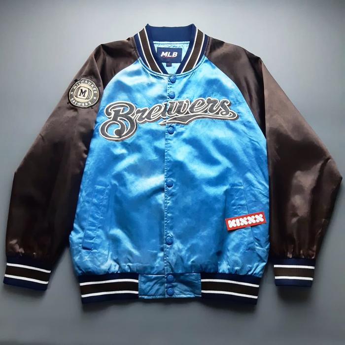 Vintage MLB Milwaukee Brewers Jacket
