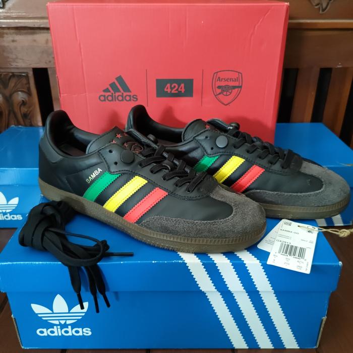 Adidas Original Samba Og X Ajax X Bob marley size 9