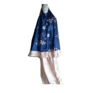 Ready Mukena Jumbo Katun Jepang AFC Dongker
