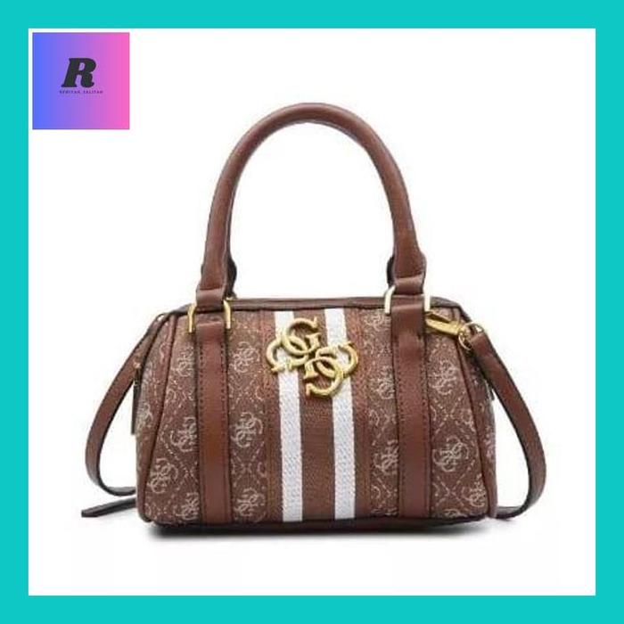 Rewi** New!!Guesss Katey Luxury Satchel Bag#6010