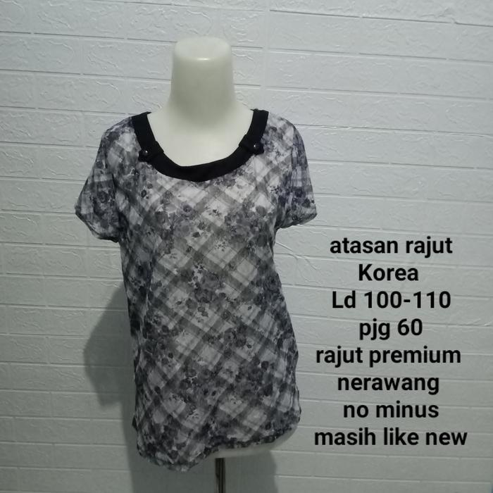 atasan rajut Korea /atasan rajut thrift