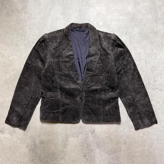 Jaket Blazer Corduroy Wanita Size M Second 3
