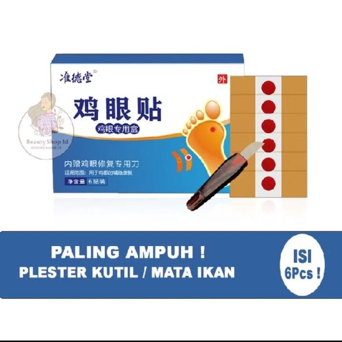 PLESTER KUTIL PENGANGKAT MENGHILANGKAN MATA IKAN KUTIL MASALAH KULIT PALING AMPUH