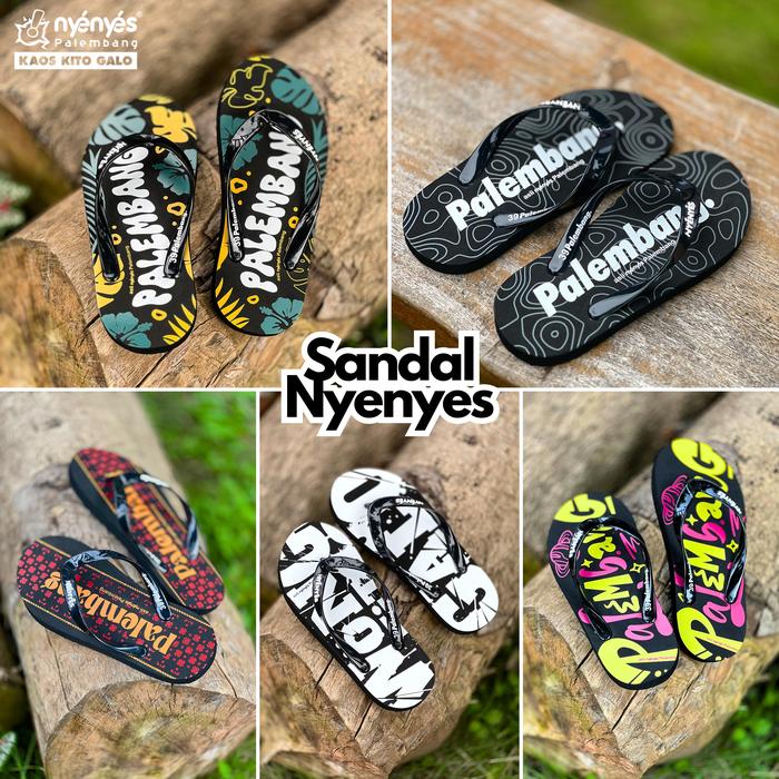 SANDAL NYENYES | SANDAL DEWASA PALEMBANG