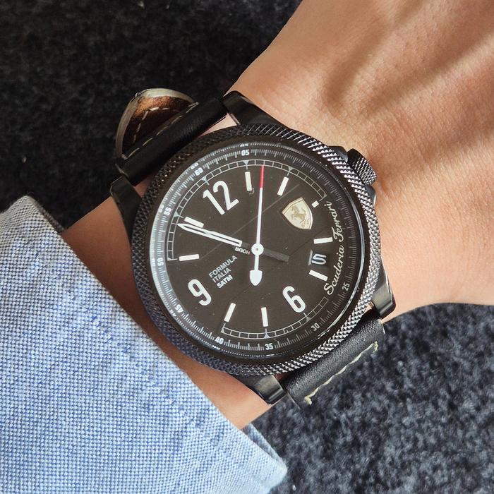 Scuderia Ferrari Man Watch Jam Tangan Pria Mulus