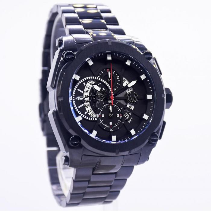 Christ Verra CV 12201G-16 BLK Original - Jam Tangan Pria