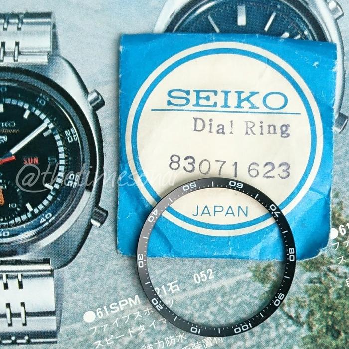 Dial/Chapter Ring for Seiko SpeedTimer Chronograph 6139-7000/7001/7002