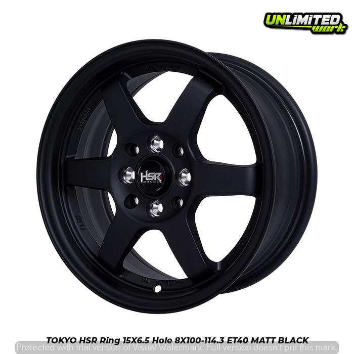 VELG RACING BERKUALITAS HSR TOKYO RING 15