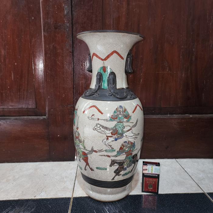 guci kuno jadul langka super unikk jos ntikk wrisan antik unik tinggi 45cm