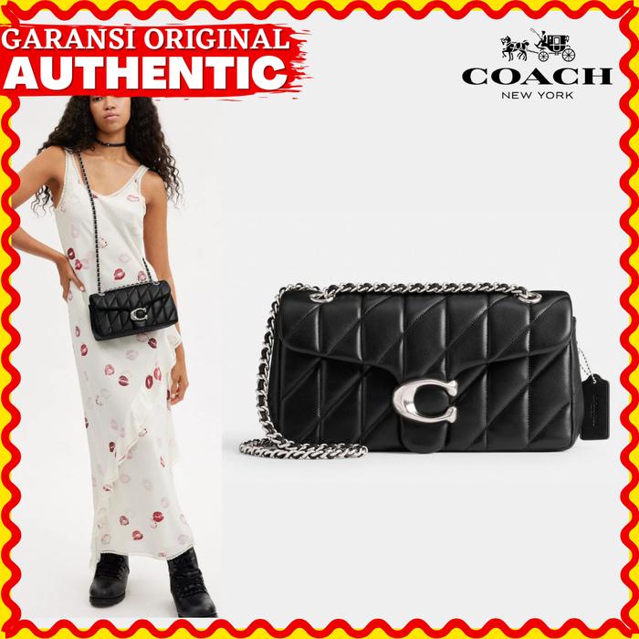 Tas Coach Tabby Shoulder Bag 26 With Quilting Wanita Original Store Authentic