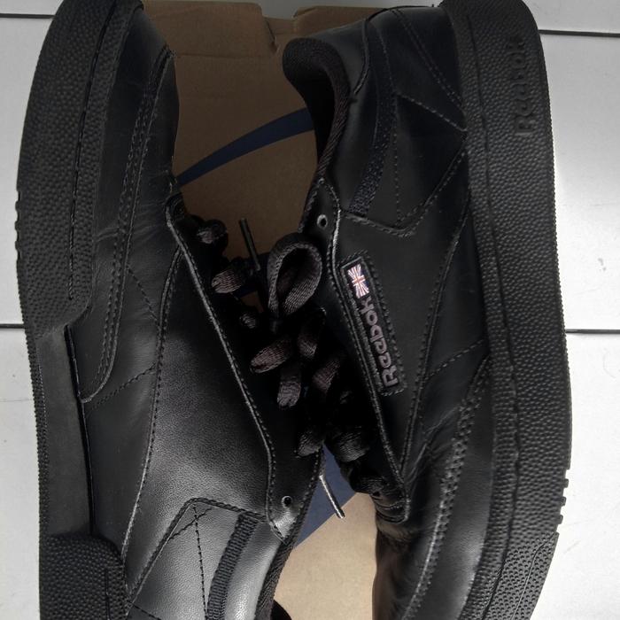 Reebok Club C85 Black Leather