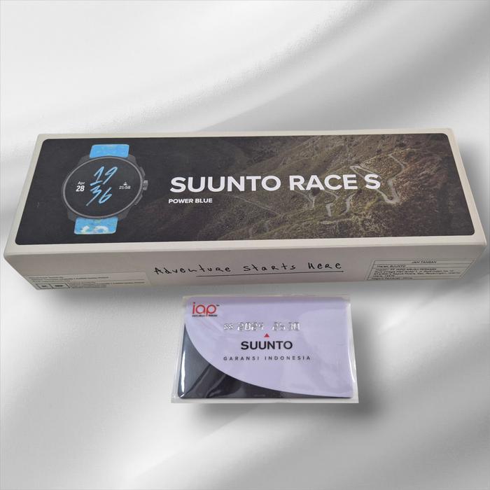Suunto Race S Power Blue Jam Tangan Smartwatch GPS