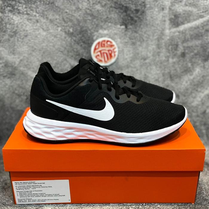 Nike Revolution 6 NN Black White Unisex Shoes Original DC3728-003