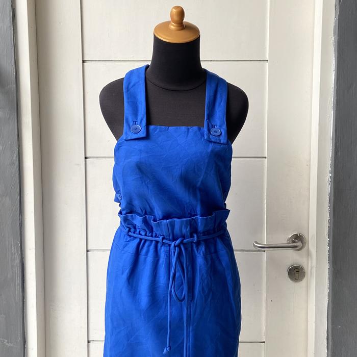 CARVEN Blue Jumpsuit Dress