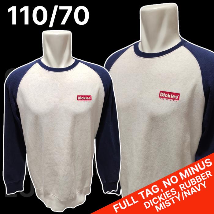 Sweater Misty Navy Dickies/Crewneck Dickies Misty Navy DICKIES, Bekas