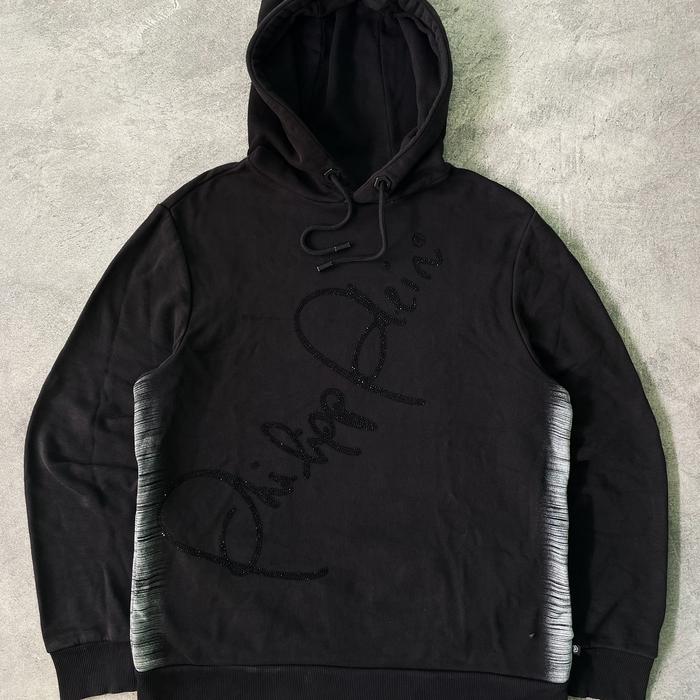 Philipp Plein spellout full bling hoodie authentic original