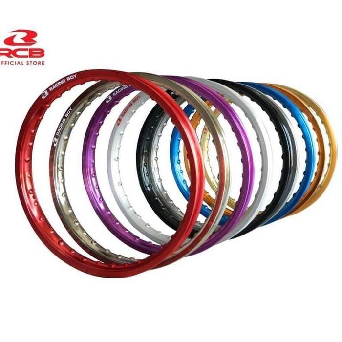 Velg RCB Racing Boy Jari Jari Ruji Klowongan Aluminium Pelek Veleg Pelk 120 140 Ring 17 Ori Original