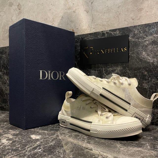 CD B23 ALL WHITE LOW TOP SNEAKER