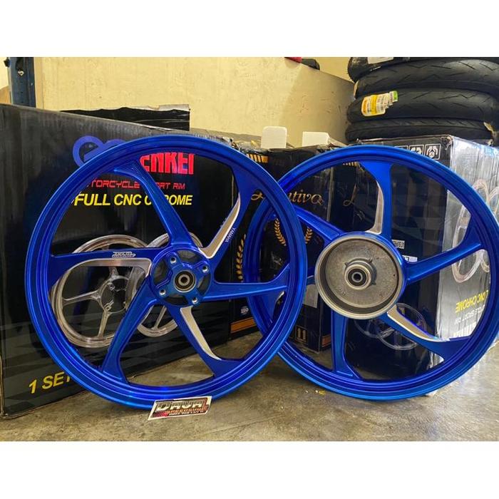 VELG ENKEI ESL 688 PALANG 6 TERBARU FIZ R JUPITER Z VEGA MX RXKING VIXION TERBARU 160/160-17