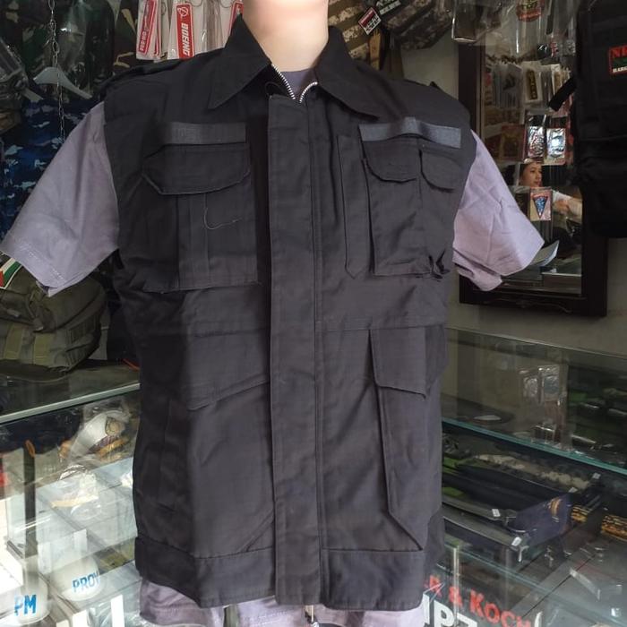 rompi hitam / rompi army hitam