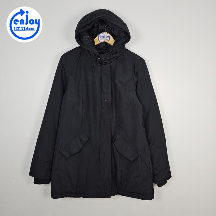 parka jacket panjang wanita down MELODY GARDEN winter musim dingin second preloved coat mantel
