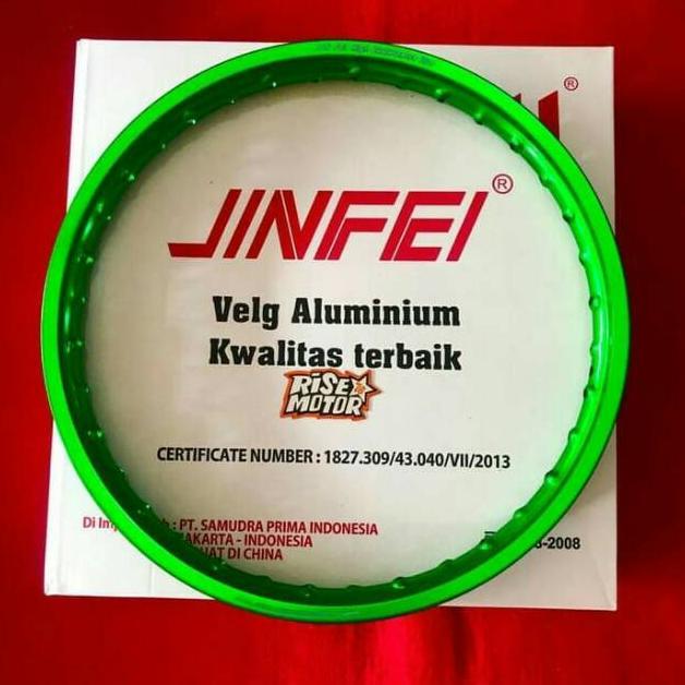 Velg jinfei 17 X 140 hijau