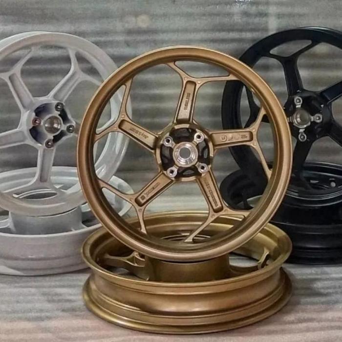 VELG CHEMCO XEON/MIO M3/MIO Z/FINO 125/SOUL GT125/GEAR PALANG 5Y(YOUTH) 1SET UK 215/250 RING14