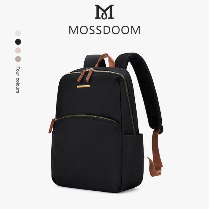 MOSSDOOM Tas Ransel Wanita Ransel Siswa Tas Ransel Multifungsi