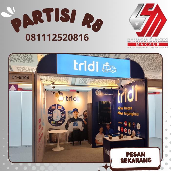 Partisi R8 | Stand booth | stand booth custom