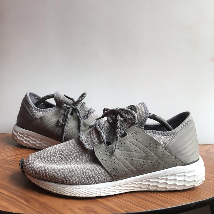 New Balance Fresh Foam Cruz decon v2 Nubuck Grey Jogger Trainner Sneakers trainning shoes Grey charc