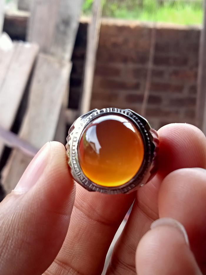 Natural Bacan Obi Nucleus ( Batu Akik Natural asli Pulau Obi - bukan giok opal kalimaya )